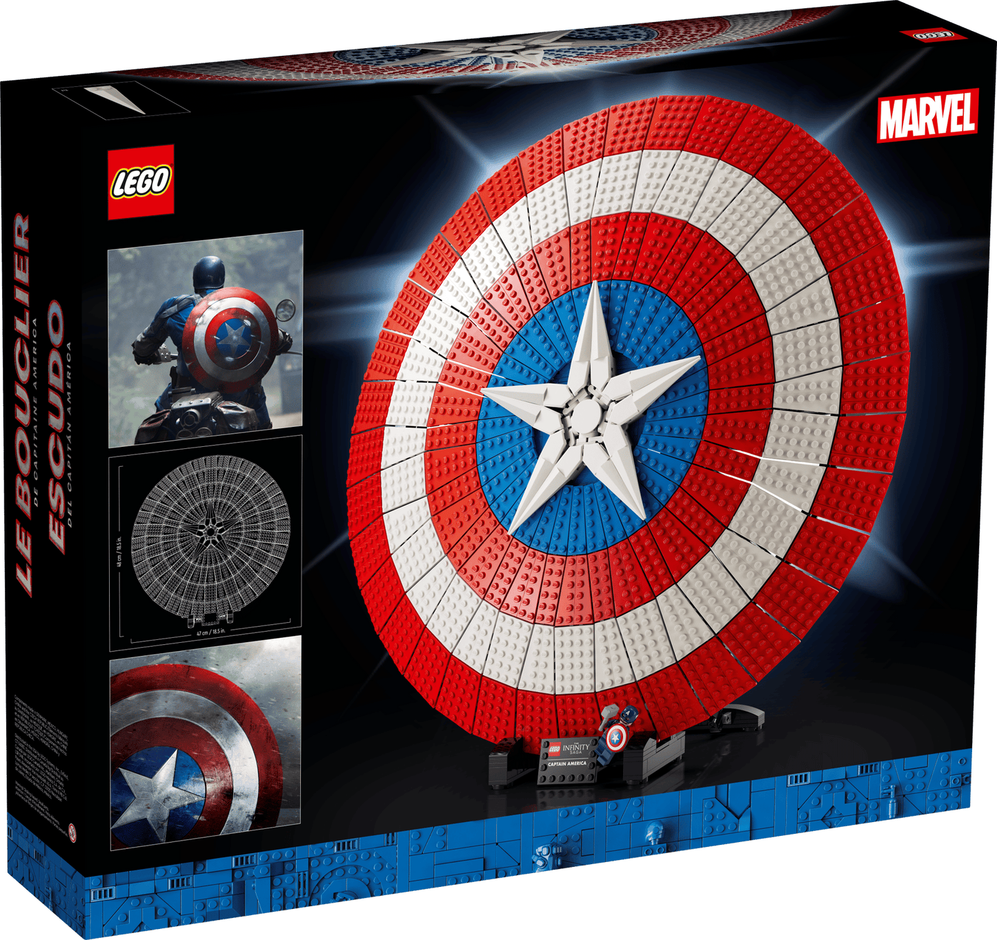 LEGO® Marvel Captain America’s Shield