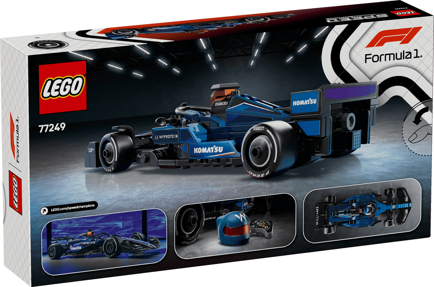 LEGO® Speed Champions Williams Racing FW46 F1® Race Car