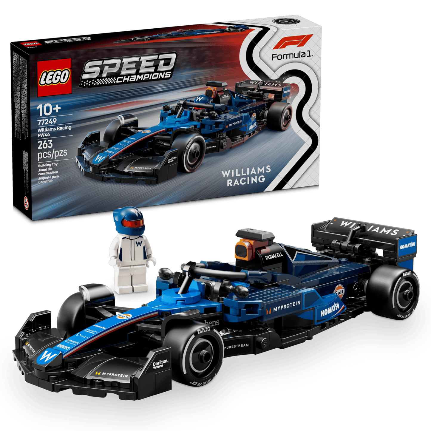 LEGO® Speed Champions Williams Racing FW46 F1® Race Car