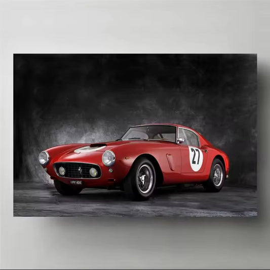 Vintage Ferrari 250 GT Berlinetta – Premium Automotive Wall Art