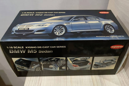 Kyosho 1/18 BMW M5 Sedan – Silver