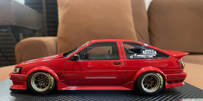 Ignition Model 1/18 Toyota Corolla Levin (AE86) – Red