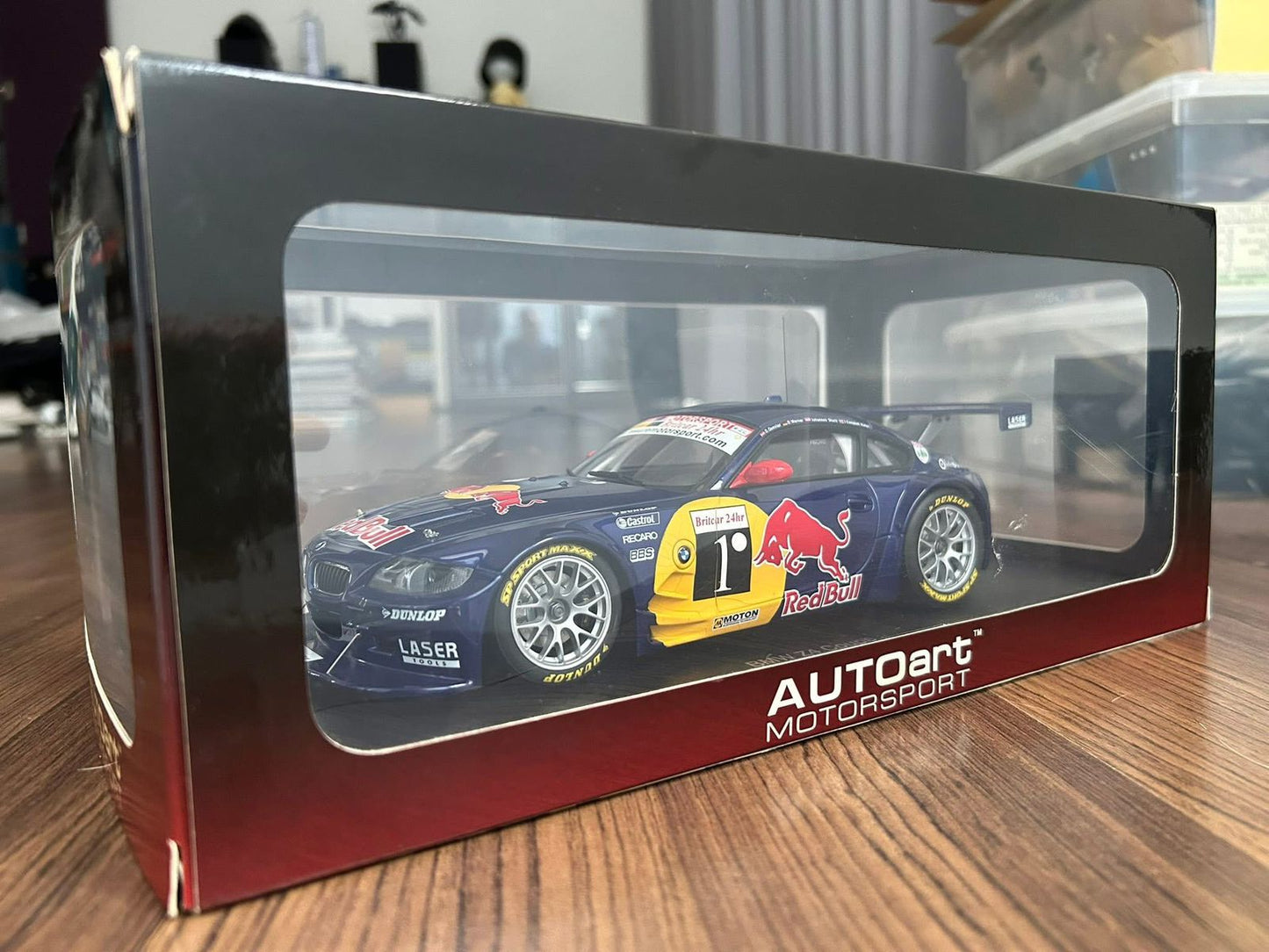 AUTOart 1/18 BMW Z4 M Coupé – Red Bull Livery (Britcar 24hr)