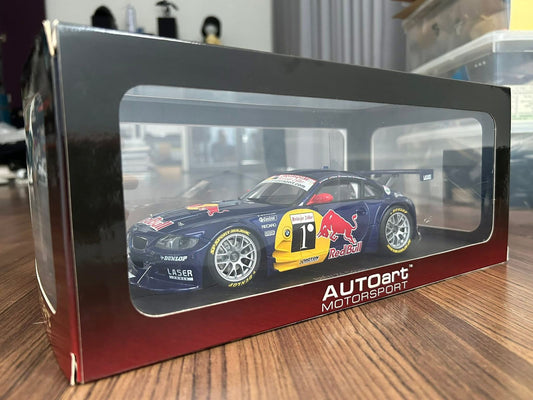 AUTOart 1/18 BMW Z4 M Coupé – Red Bull Livery (Britcar 24hr)