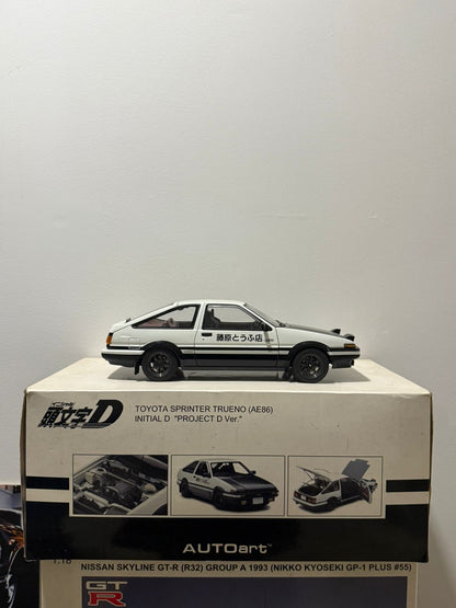 AutoArt 1/18 Initial D AE86 – Project D Version