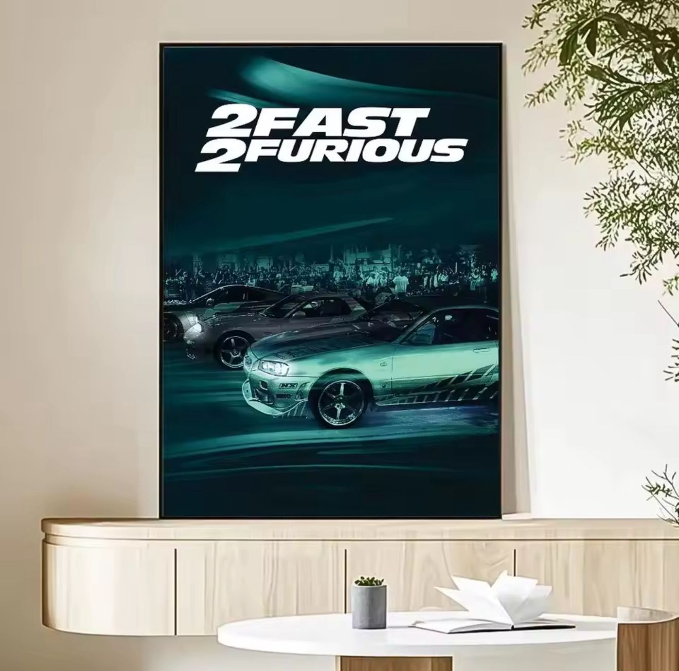 2 Fast 2 Furious: Miami Heat – Premium Wall Art