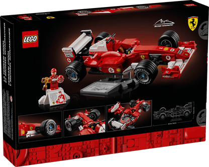 LEGO® Icons Ferrari F2004 &amp; Michael Schumacher