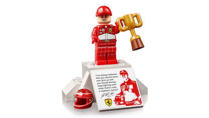 LEGO® Icons Ferrari F2004 &amp; Michael Schumacher