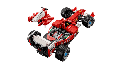 LEGO® Icons Ferrari F2004 &amp; Michael Schumacher