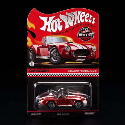 Hotwheels RLC Exclusive Membership Car 1965 Shelby Cobra 427 S/C