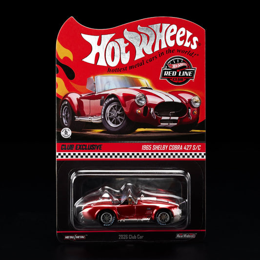 Hotwheels RLC Exclusive Membership Car 1965 Shelby Cobra 427 S/C