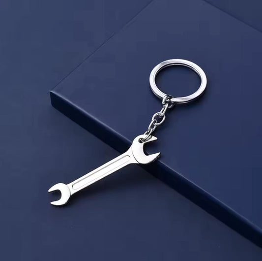 Miniature Open-End Wrench Keychain