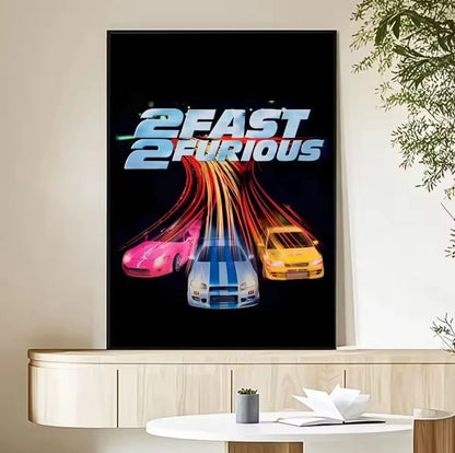 Fast & Furious: The Skyline Legacy – Premium Wall Art