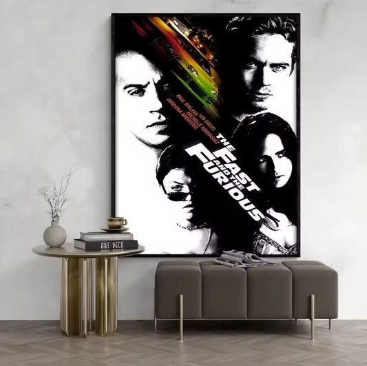 The Fast and the Furious – Premium Wall Art