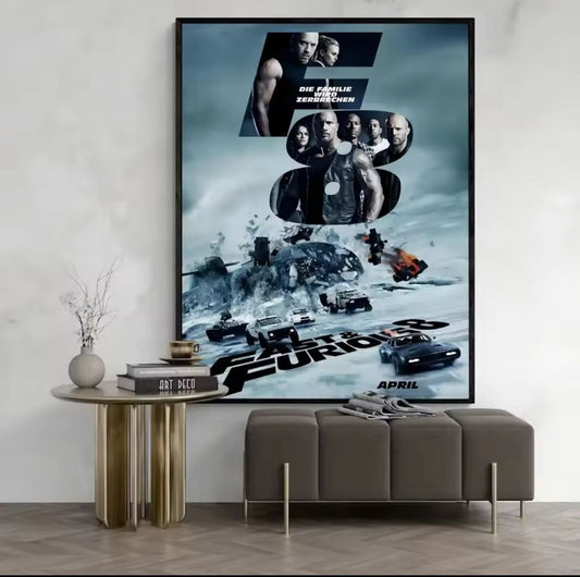 F8 Movie Poster – Premium Wall Art