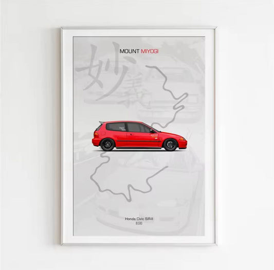 Mount Miyogi: The NightKid Spirit – Premium Wall Art