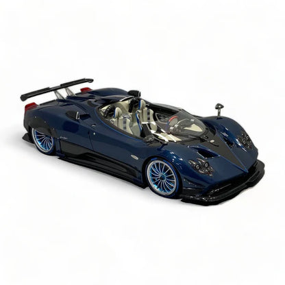 BBR 1/18 Pagani Zonda HP Barchetta – Blue Carbon Fiber