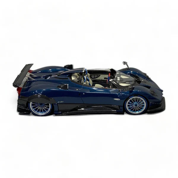 BBR 1/18 Pagani Zonda HP Barchetta – Blue Carbon Fiber