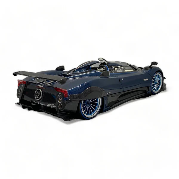BBR 1/18 Pagani Zonda HP Barchetta – Blue Carbon Fiber