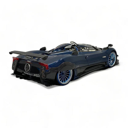 BBR 1/18 Pagani Zonda HP Barchetta – Blue Carbon Fiber