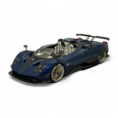 BBR 1/18 Pagani Zonda HP Barchetta – Blue Carbon Fiber