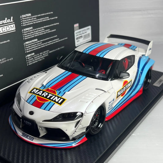 Ignition Model 1/18 LB-Works Toyota Supra MK5 – Martini Livery