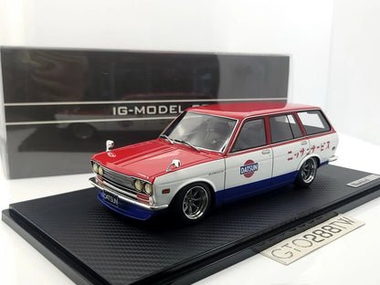 Ignition Model 1/18 Datsun Bluebird (510) Wagon – Nissan Service Livery