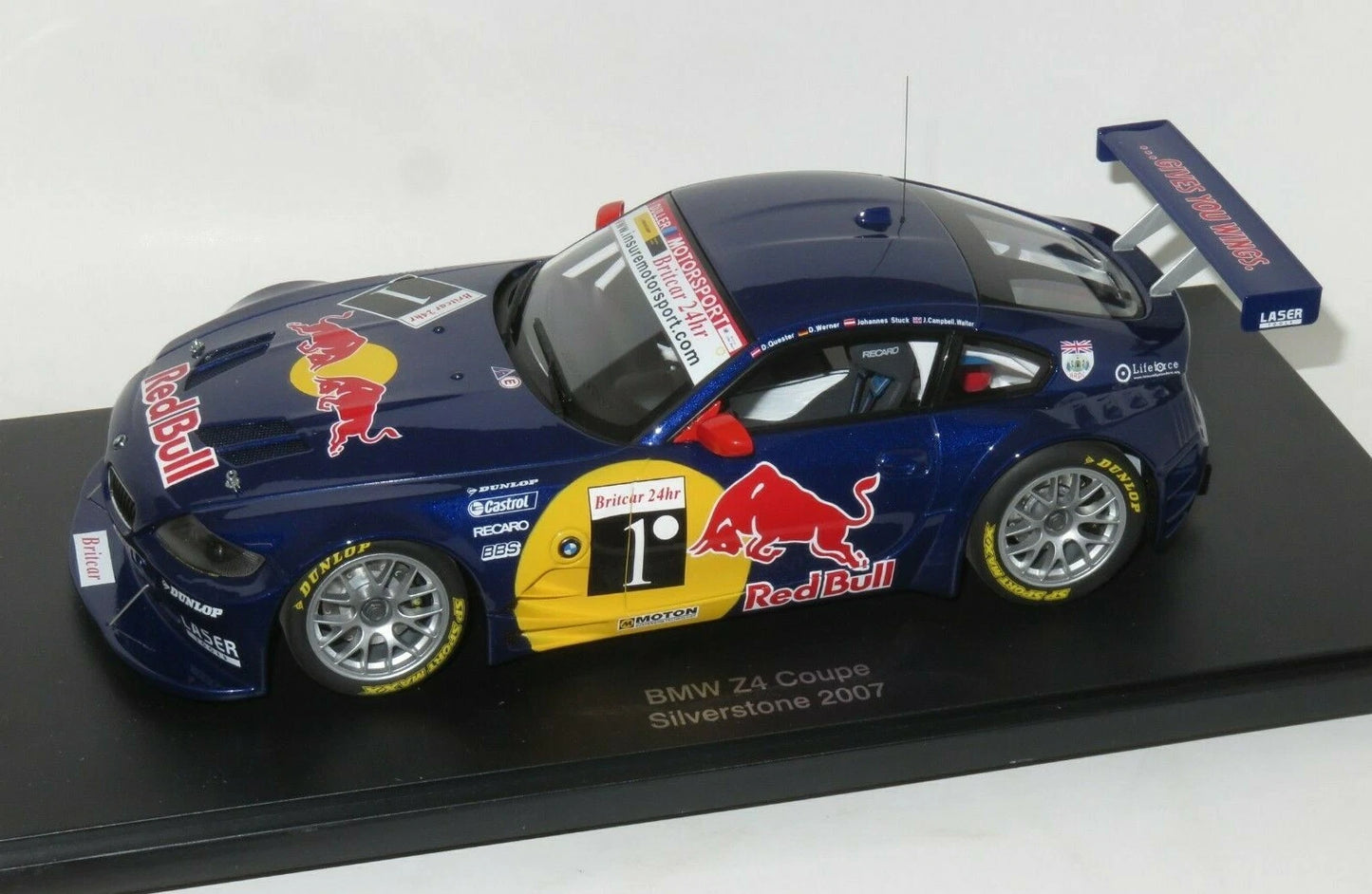 AUTOart 1/18 BMW Z4 M Coupé – Red Bull Livery (Britcar 24hr)