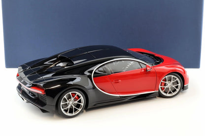AUTOart 1/18 Bugatti Chiron 2017 – Italian Red / Nocturne Black