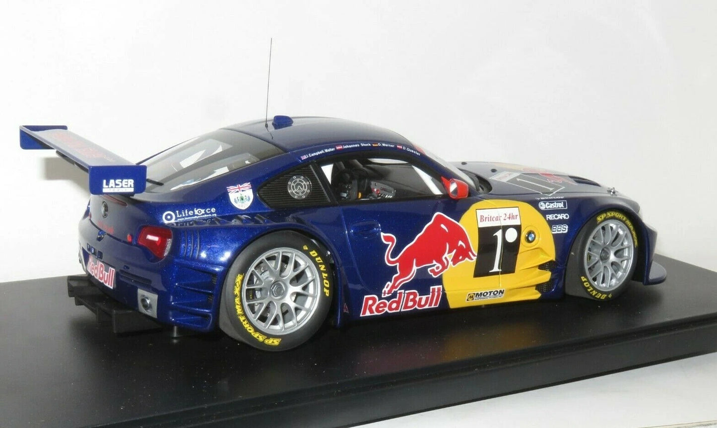 AUTOart 1/18 BMW Z4 M Coupé – Red Bull Livery (Britcar 24hr)