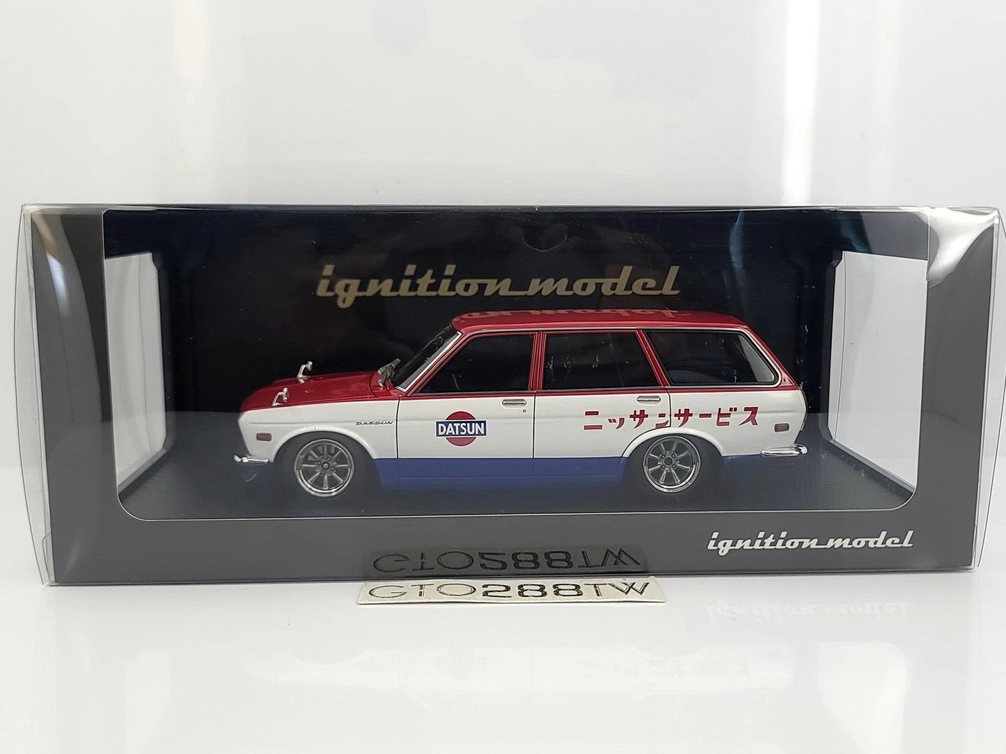 Ignition Model 1/18 Datsun Bluebird (510) Wagon – Nissan Service Livery