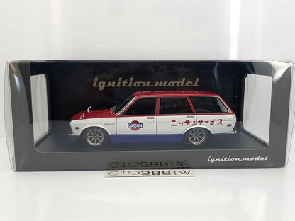 Ignition Model 1/18 Datsun Bluebird (510) Wagon – Nissan Service Livery