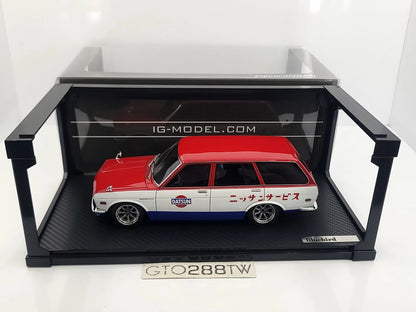 Ignition Model 1/18 Datsun Bluebird (510) Wagon – Nissan Service Livery
