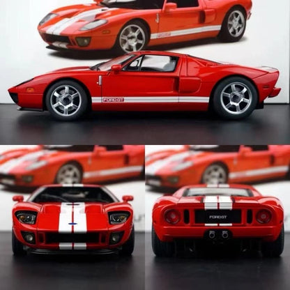 AUTOart 1/18 Ford GT 2004 – Red / White Stripes