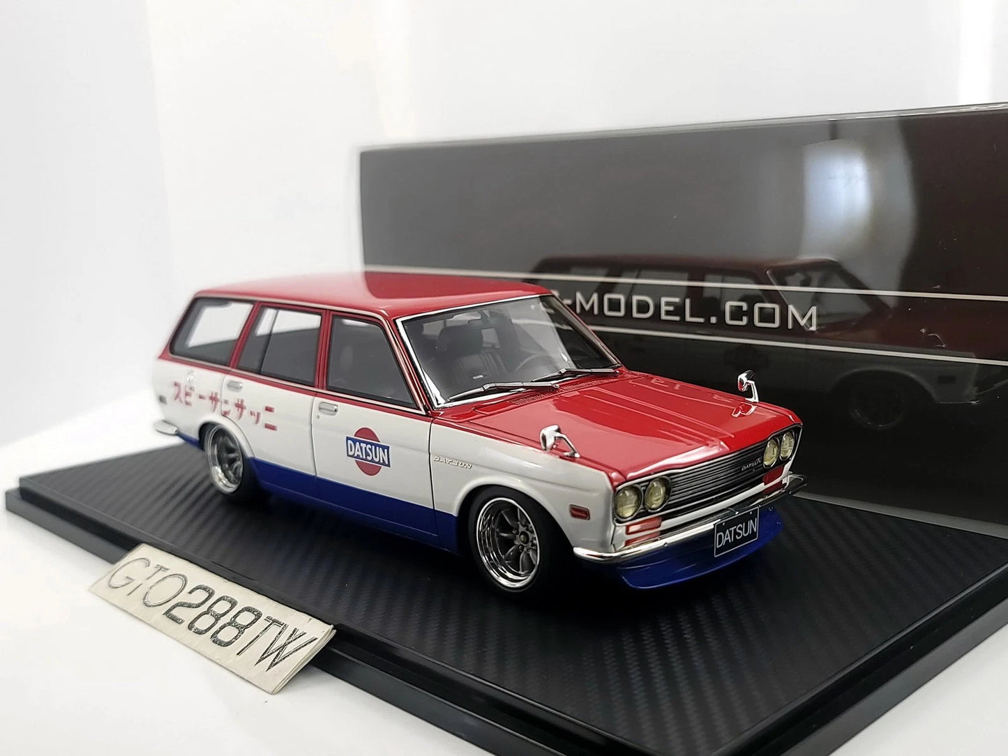 Ignition Model 1/18 Datsun Bluebird (510) Wagon – Nissan Service Livery