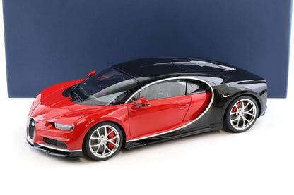 AUTOart 1/18 Bugatti Chiron 2017 – Italian Red / Nocturne Black